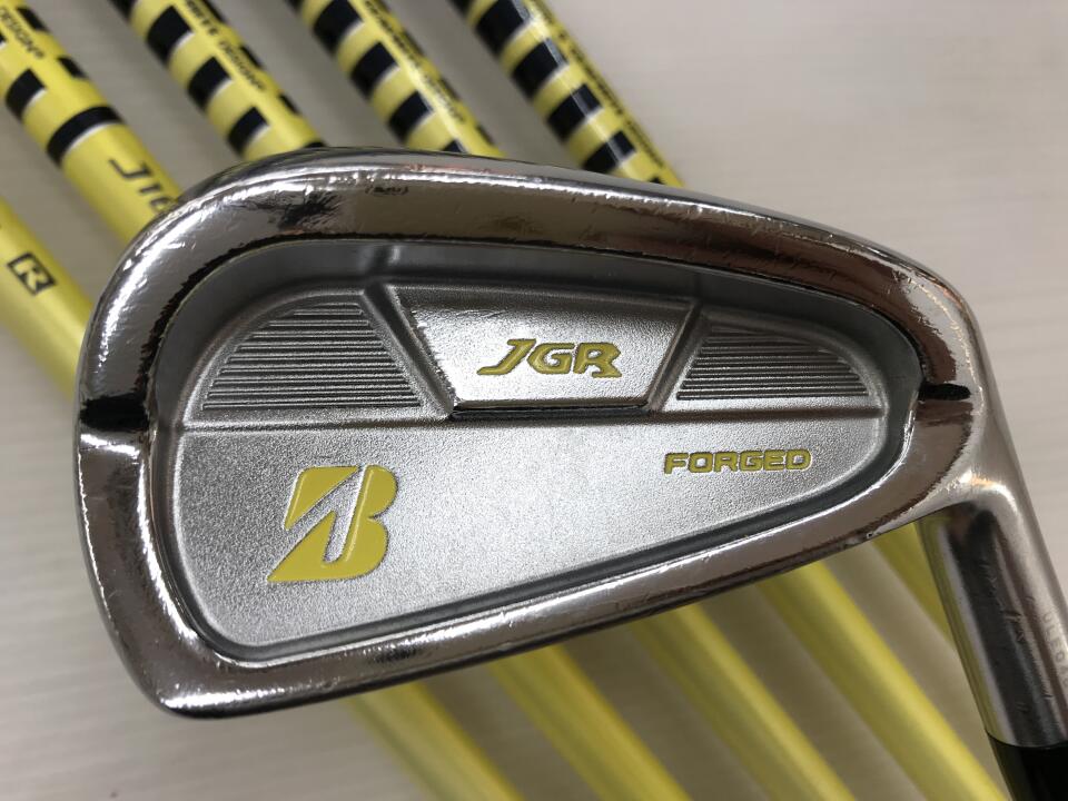 【中古】ブリヂストン JGR FORGED アイアンセット Rフレックス 38.5インチ ツアーAD J16-11I Dランク 右利き用 BRIDGESTONE ゴルフクラブ ゴルフドゥ ゴルフ用品 GOLF DO 中古ゴルフクラブ