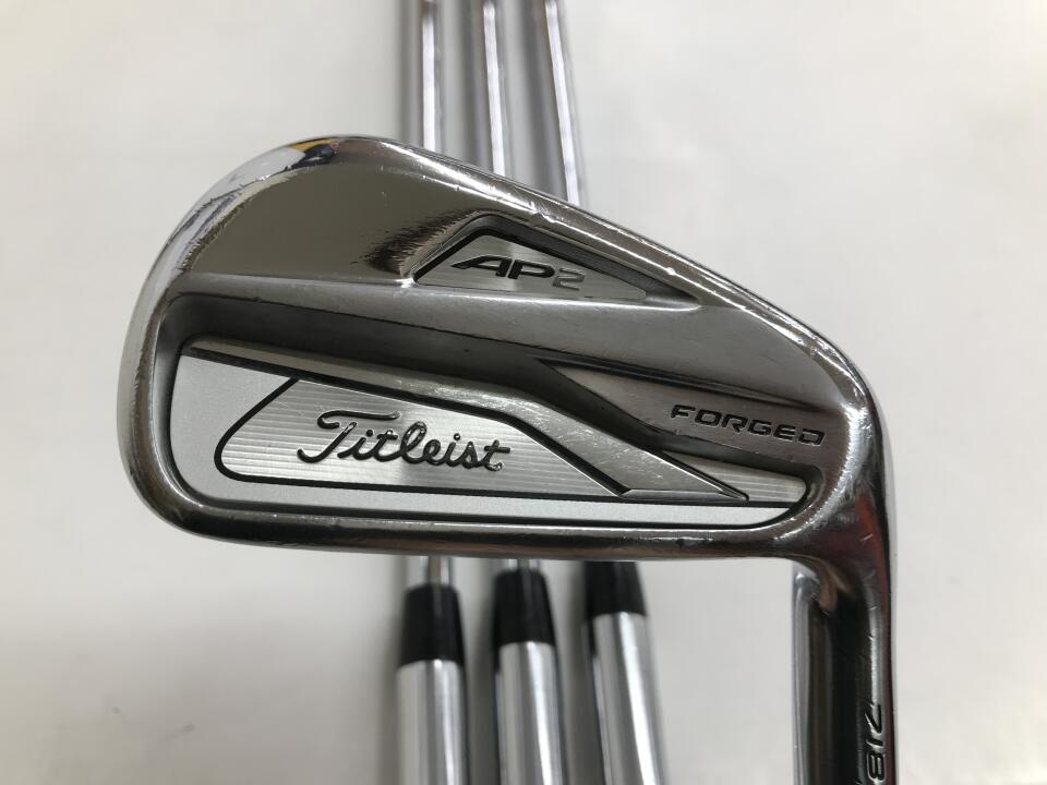 【中古】【訳あり】タイトリスト AP 2 718 アイアンセット Sフレックス 37.0インチ KBS TOUR 120 リシャフト品 Dランク 右利き用 Titleist ゴルフクラブ ゴルフドゥ ゴルフ用品 GOLF DO 中古ゴルフクラ