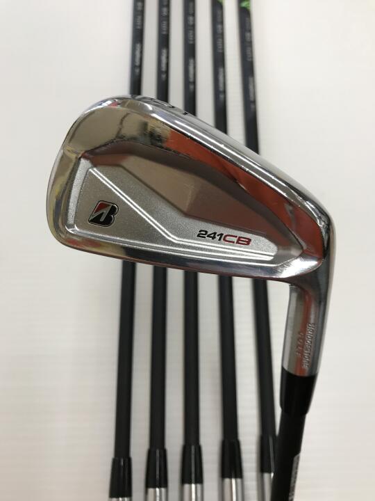 【中古】ブリヂストン 241CB アイアンセット 25° Sフレックス 38.0インチ TRAVIL IRON 85メーカー特注品 リシャフト品 Cランク 右利き用 BRIDGESTONE ゴルフクラブ ゴルフドゥ ゴルフ用品 GOLF DO 中古ゴ
