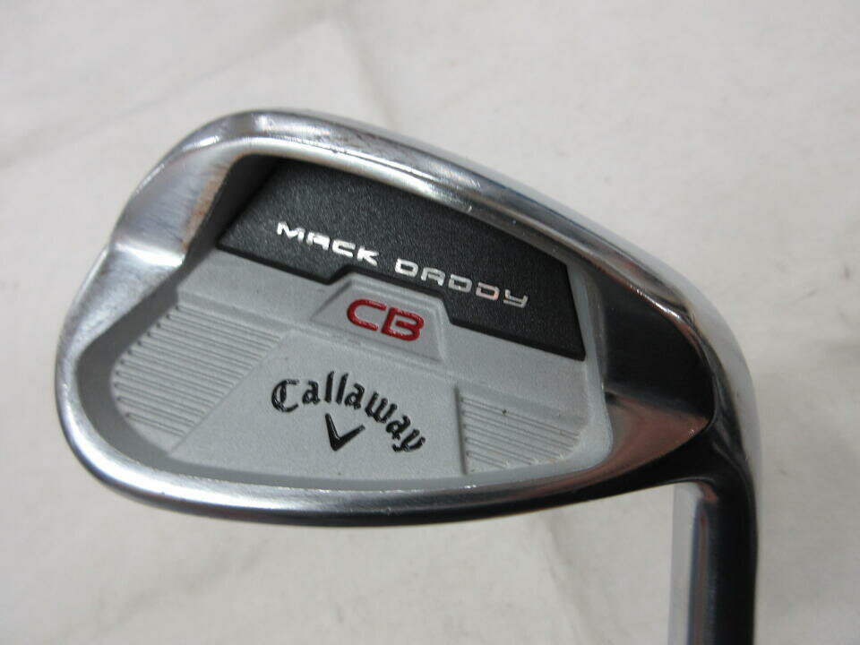 【中古】キャロウェイ MACK DADDY CB ウェッジ 46° S200フレックス 35.5インチ ダイナミックゴールドオニキス ブラック105 リシャフト品 Cランク 右利き用 Callaway ゴルフクラブ ゴルフドゥ