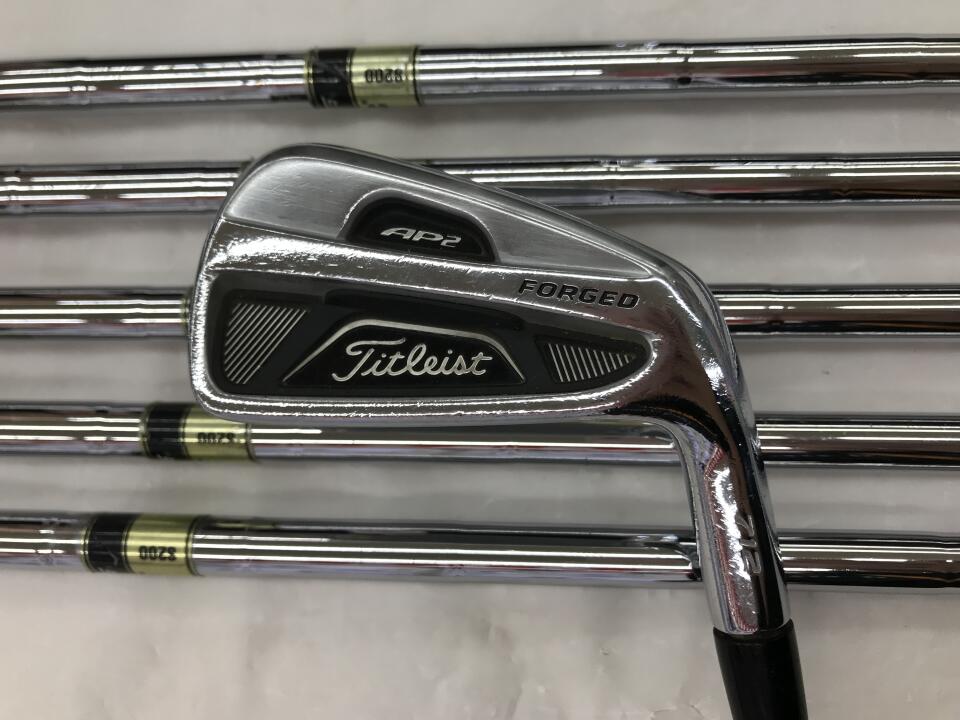 【中古】タイトリスト AP 2 712 アイアンセット S200フレックス 38.0インチ ダイナミックゴールド Cランク 右利き用 Titleist ゴルフクラブ ゴルフドゥ ゴルフ用品 GOLF DO 中古ゴルフクラブ