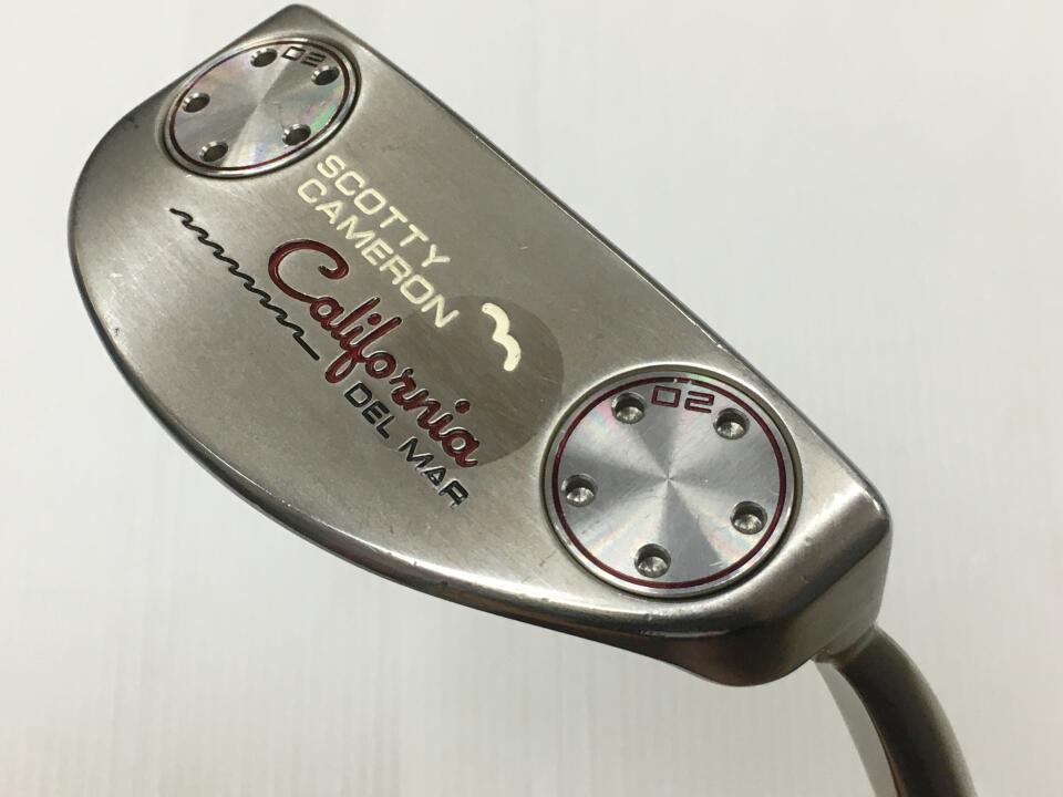 【中古】タイトリスト SC カリフォルニア デルマー パター 33.0インチ オリジナルスチール Cランク 右利き用 Titleist ゴルフクラブ ゴルフドゥ ゴルフ用品 GOLF DO 中古ゴルフクラブ