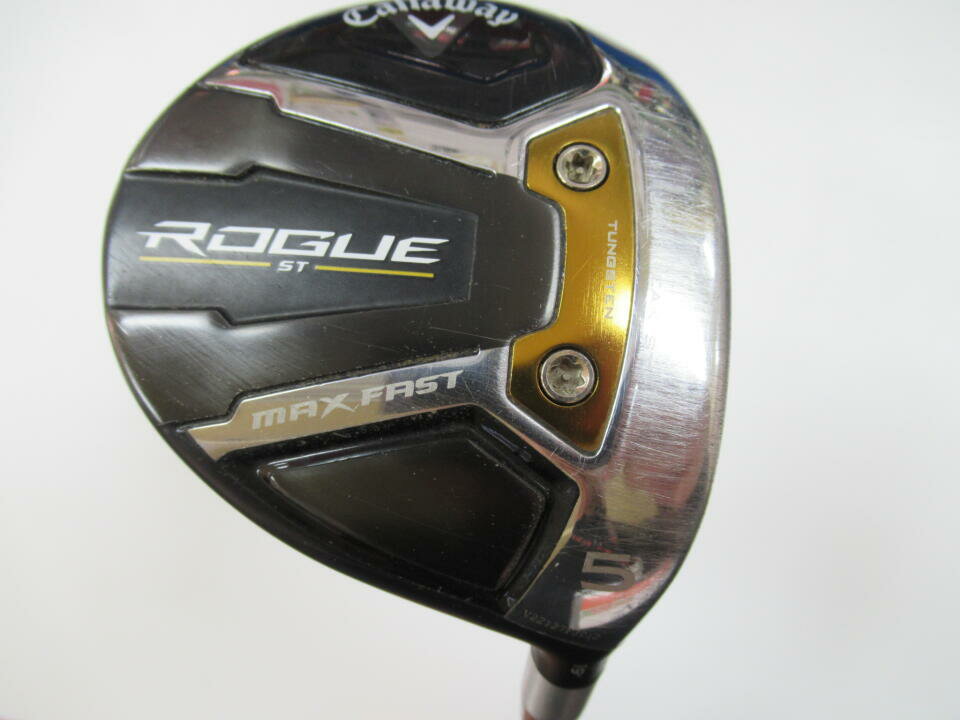 【中古】【レディースモデル】キャロウェイ ROGUE ST MAX FAST レディス フェアウェイウッド 5W 19° Lフレックス 41.0インチ ヘッドカ...