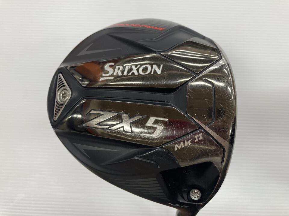 【中古】ダンロップ SRIXON ZX5 Mk2 ドライバー 10.5° Sフレックス 45.75インチ ヘッドカバーあり Diamana ZX-2 50 Cランク 右利き用 DUNLOP ゴルフクラブ ゴルフドゥ ゴルフ用品 GOLF DO 中古ゴルフクラブ