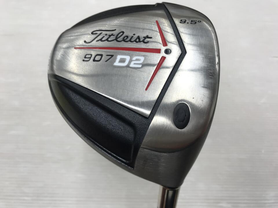 【中古】【訳あり】タイトリスト 907D2 ドライバー 9.5° Sフレックス 45.0インチ PROFORCE V2 リシャフト品 Dランク 右利き用 Titleist ゴルフクラブ ゴルフドゥ ゴルフ用品 GOLF DO 中古ゴルフクラブ