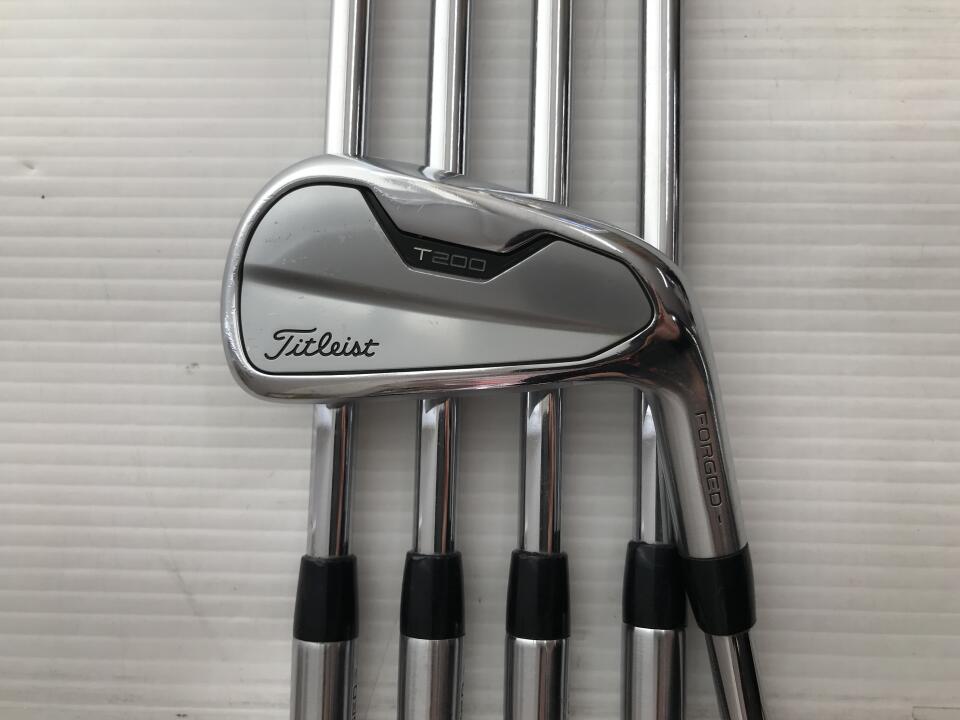 【中古】タイトリスト T200 2021 アイアンセット Sフレックス 37.5インチ NSプロ105T Dランク 右利き用 Titleist ゴルフクラブ ゴルフドゥ ゴルフ用品 GOLF DO 中古ゴルフクラブ