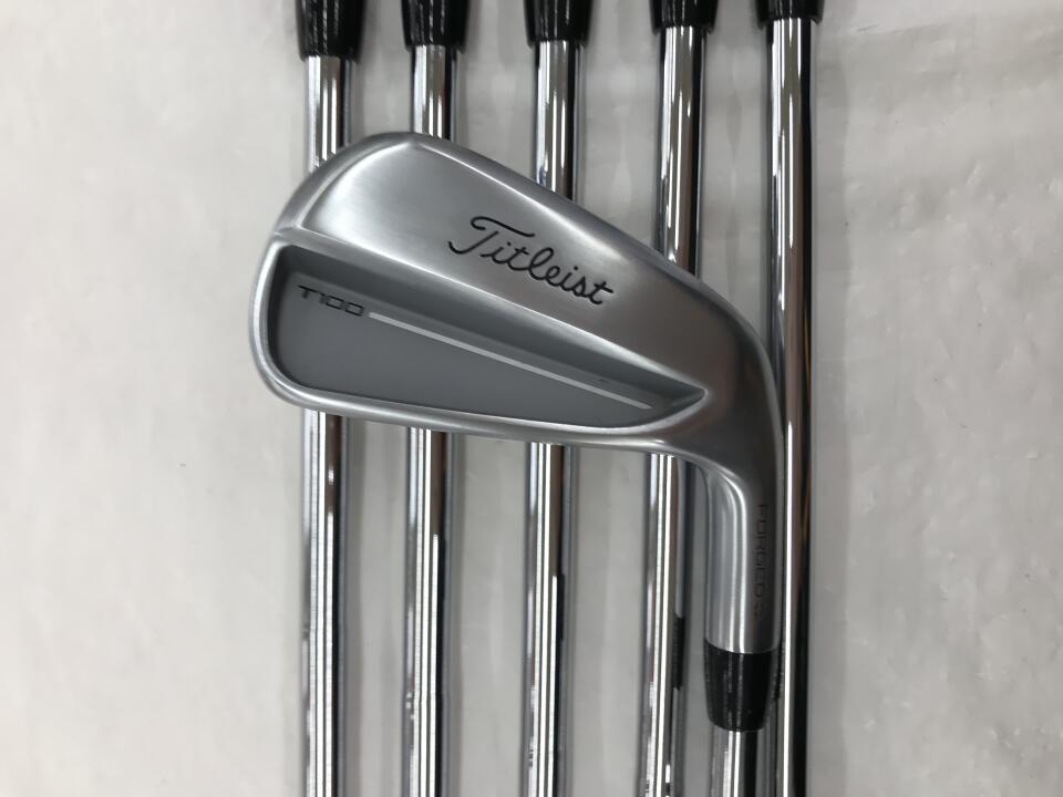 【中古】タイトリスト T100 2025 アイアンセット Xフレックス 38.0インチ AMT WHITE Bランク 右利き用 Titleist ゴルフクラブ ゴルフドゥ ゴルフ用品 GOLF DO 中古ゴルフクラブ