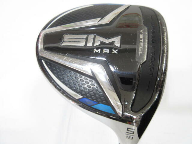 Fareway Wood - 【中古】テーラーメイド SIM MAX フェアウェイウッド 5W 18° Sフレックス 42.25インチ ATTAS Cool 4 リシャフト品 Cランク 右利き用 Taylormade ゴルフクラブ シムマックス ゴルフドゥ ゴルフ用品 GOLF DO