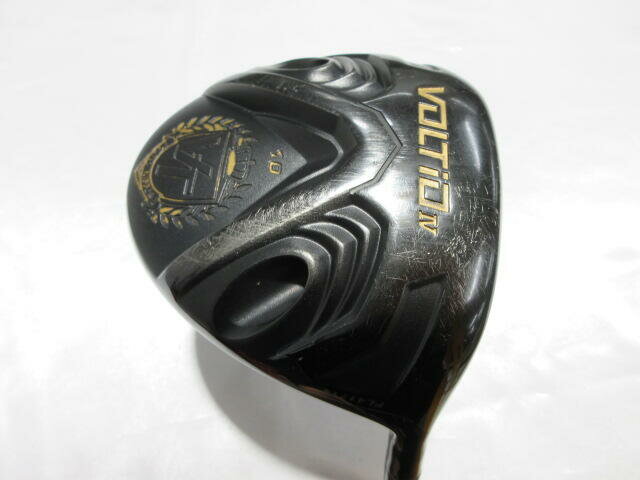 【中古】カタナゴルフ VOLTiO 4 BLACK ドライバー 10° Rフレックス 46.5インチ ヘッドカバーあり Speeder 360 Dランク 右利き用 KATANA VOLTiO BLACK ゴルフクラブ ゴルフドゥ ゴルフ用品 GOLF DO 中古ゴル