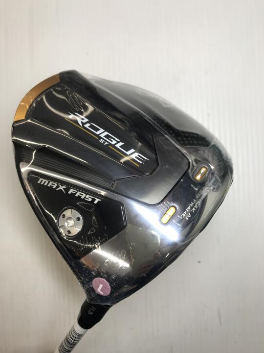 【中古】【レディースモデル】キャロウェイ ROGUE ST MAX FAST レディス ドライバー 11.5° Lフレックス 43.5インチ ヘッドカバーあり ...