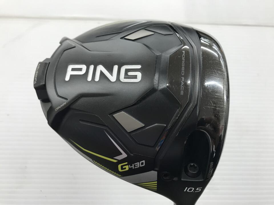 【中古】ピン G430 LST ドライバー 10.5° Sフレックス 45.25インチ ヘッドカバーあり ツアーAD XC-6 リ..