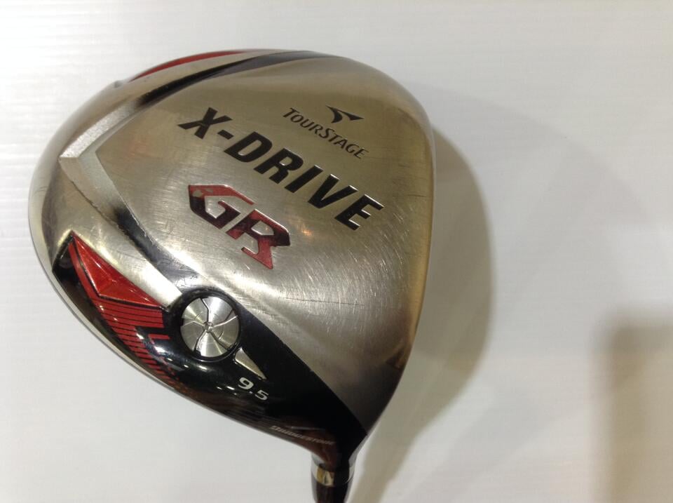【中古】【訳あり】ブリヂストン ツアーステージ X-DRIVE GR (2012) ドライバー 9.5° Sフレックス 45.75インチ ツアーAD B12-03w Dランク 右利き用 BRIDGESTONE ゴルフクラブ ゴルフドゥ ゴルフ用品 GOLF DO