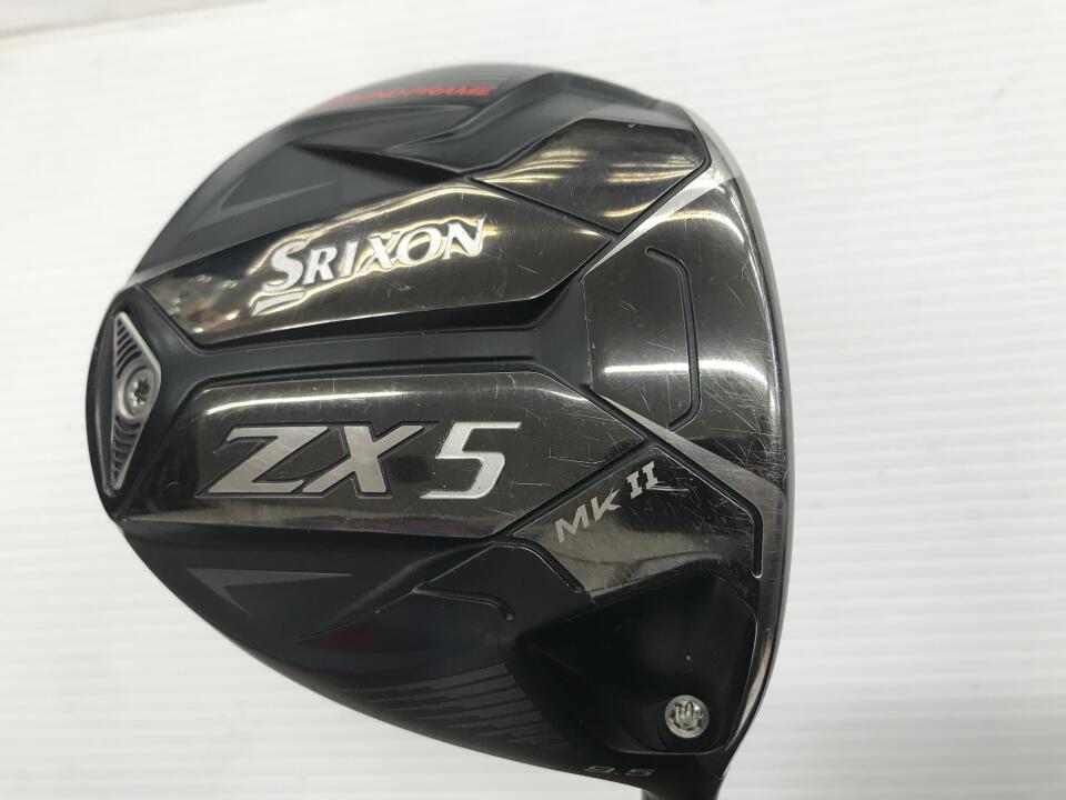 【中古】ダンロップ SRIXON ZX5 Mk2 ドライバー 9.5° Sフレックス 46.0インチ ヘッドカバーあり SPEEDER NX GREEN 50 Cランク 右利き用 DUNLOP ゴルフクラブ ゴルフドゥ ゴルフ用品 GOLF DO 中古ゴルフクラブ