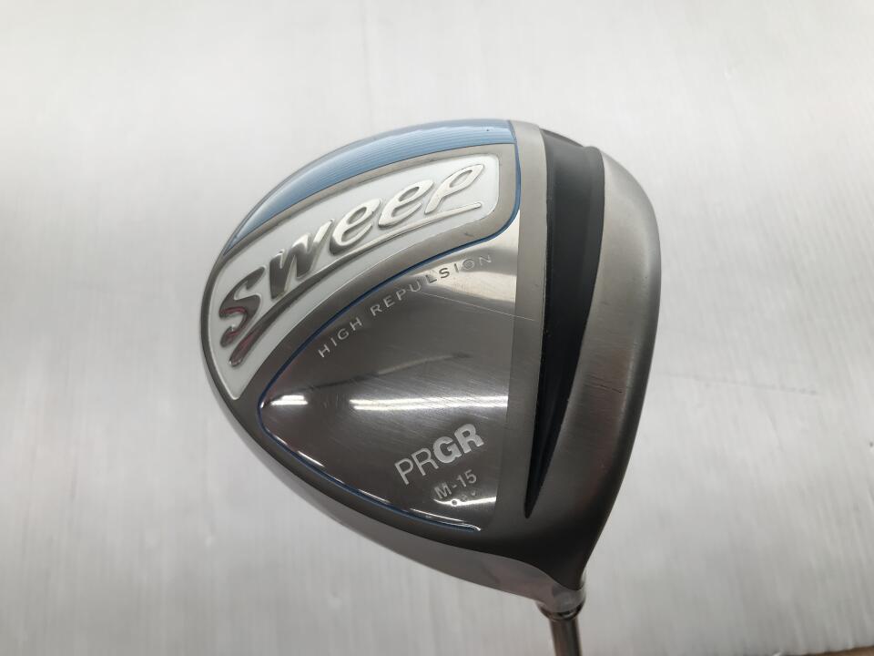 【中古】【レディースモデル】プロギア Sweep M-15 ドライバー 43.5インチ ヘッドカバーあり sweep Dラ..