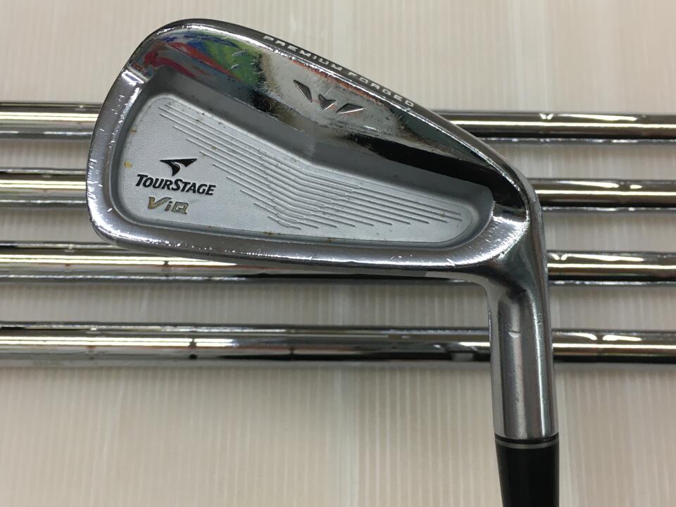 【中古】【訳あり】ブリヂストン ツアーステージ V-iQ フォージド (2006) アイアンセット Sフレックス 38.0インチ NSプロ950GHウエイトフロー Dランク 右利き用 BRIDGESTONE ゴルフクラブ ゴルフドゥ