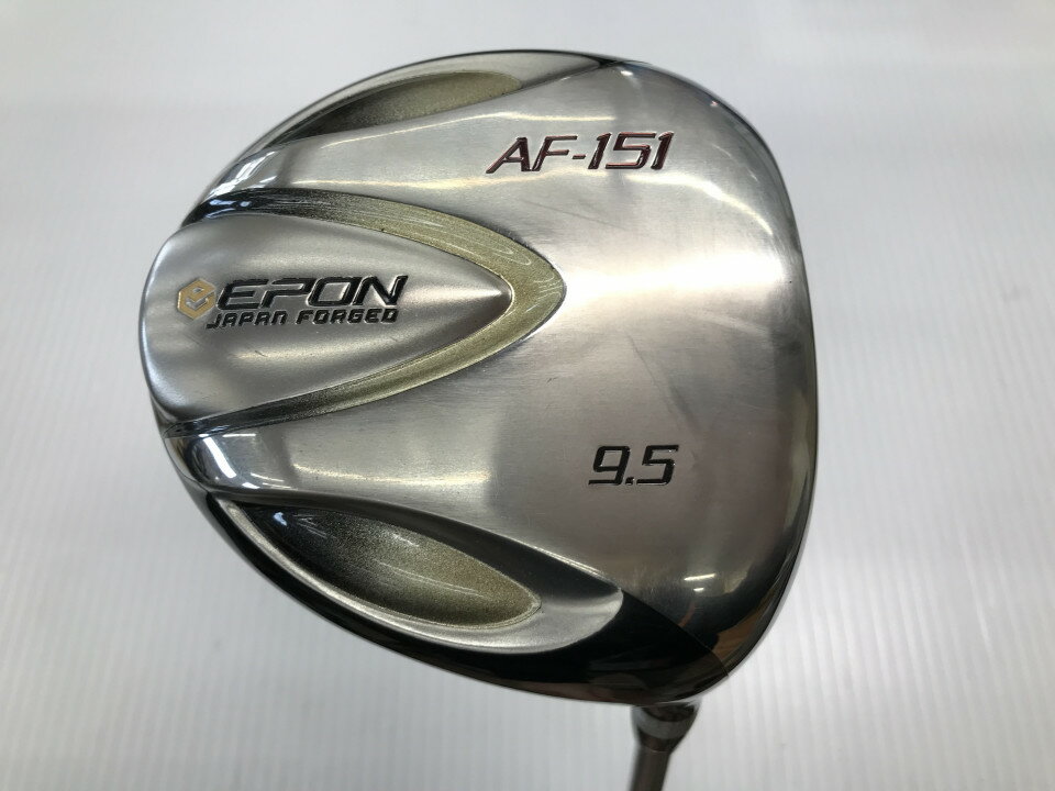 エポン AF-151 ドライバー 9.5° Rフレックス 46.0インチ CRAZY SPORTS TYPE-A リシャフト品 Cランク 右利き用 EPON ゴルフクラブ ゴルフドゥ ゴルフ用品 GOLF DO 中古ゴルフクラブ