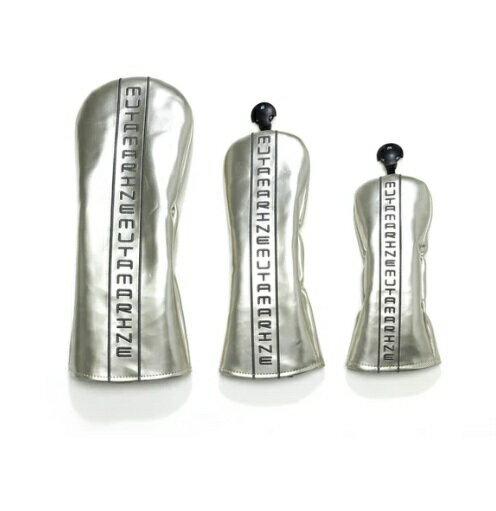 メタリックカラーに特徴的なロゴアクセントが効いたエナメル素材のヘッドカバー。 上品かつスタイリッシュな印象のエナメル素材 背面に施したシャーリングがクラブとのフィット感を高めて抜け落ちを軽減 クッション性に優れ、しっかりと包み込んでキズや衝撃から守ります ダイヤル式の番手マーク付きでスムーズな出し入れが可能 単品での販売となります。(セット売りではありません)