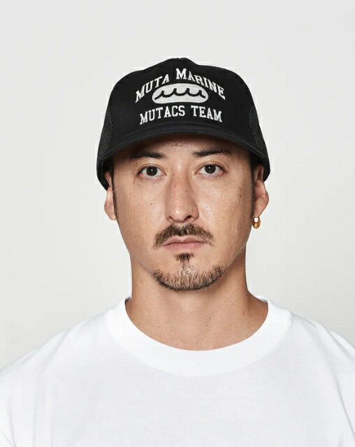 Rakuten - ACANTHUS × muta MARINE College Logo Mesh Cap [全3色]