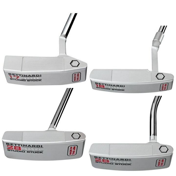 右用 2021 ベティナルディ STUDIO STOCK (SS17 / SS18 / SS28センター / SS28) パター US仕様 スタジオストック BETTINARDI【あす楽対応】のサムネイル
