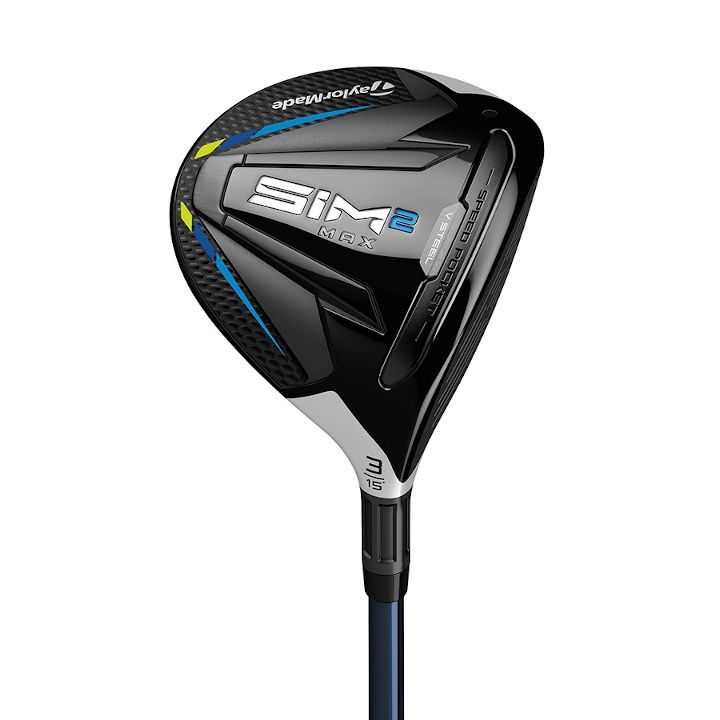 右用 テーラーメイド 2021年 SIM2 MAX フェアウェイウッド FW US仕様 ストックシャフト (Ventus) TaylorMade 21 シム2 マックス