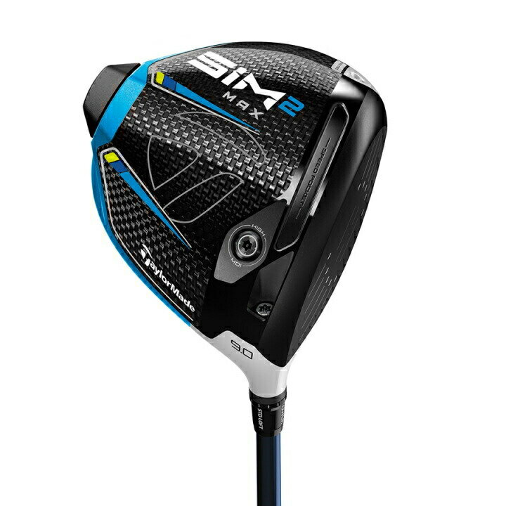 ★今なら帽子プレゼント★右用 テーラーメイド 2021年 SIM2 MAX ドライバー US仕様 Ventus カーボンシャフト TaylorMade 21 シム2 マックス