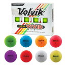 【フジコ限定300円OFFクーポン】【送料無料】【2020年モデル】ボルビック Volvik VIVID ゴルフボール 1ダース (12球入り) US仕様【メール便不可】【あす楽対応】