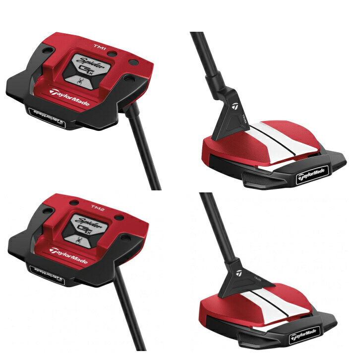 【送料無料】右用 2023 テーラーメイド SPIDER GTX RED ( TM1 / TM2 ) トラス パター 日本仕様 TalorMade スパイダー GTX レッド TRUSS【あす楽対応】