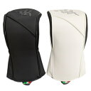 【送料無料】Kappa カッパ ドライバー用 ヘッドカバー KP-HC0001/DR ( ブラック / ホワイト ) 日本仕様【あす楽対応】
