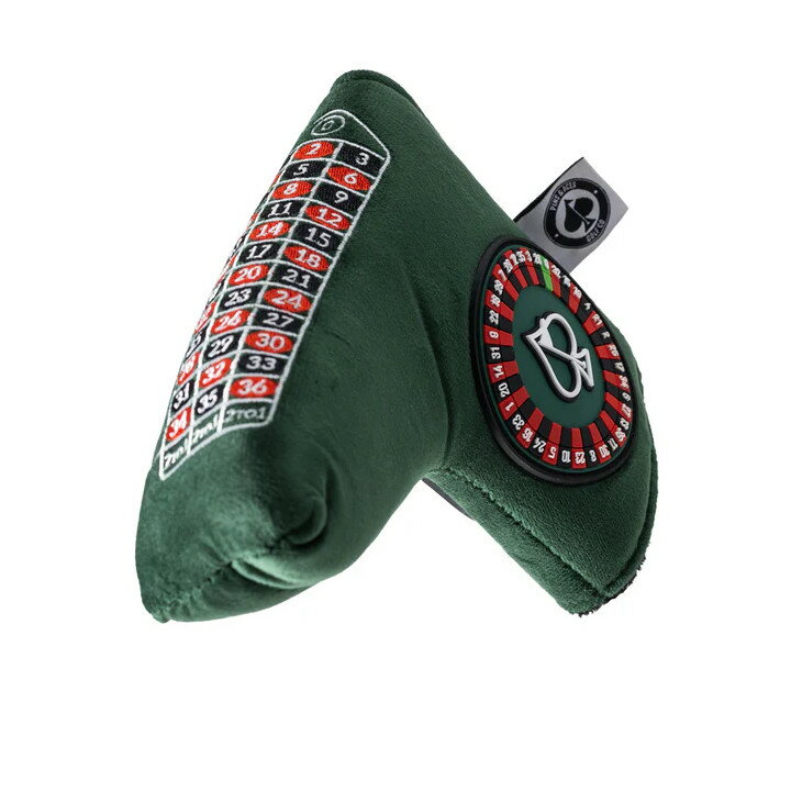 【送料無料】2025 PINS&ACES ピンズアンドエース カジノコレクション ルーレット ブレード パターカバー US仕様【メール便不可】【あす楽対応】