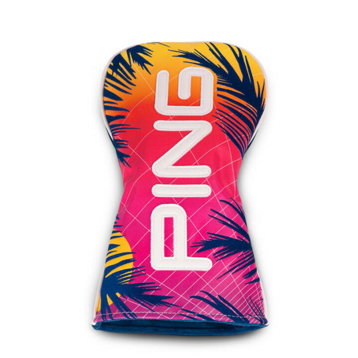 【送料無料】2025 ピン PING エレクトリックサンセット ドライバー用 ヘッドカバー 38179-01 US仕様 Electric Sunset Driver Headcover【あす楽対応】