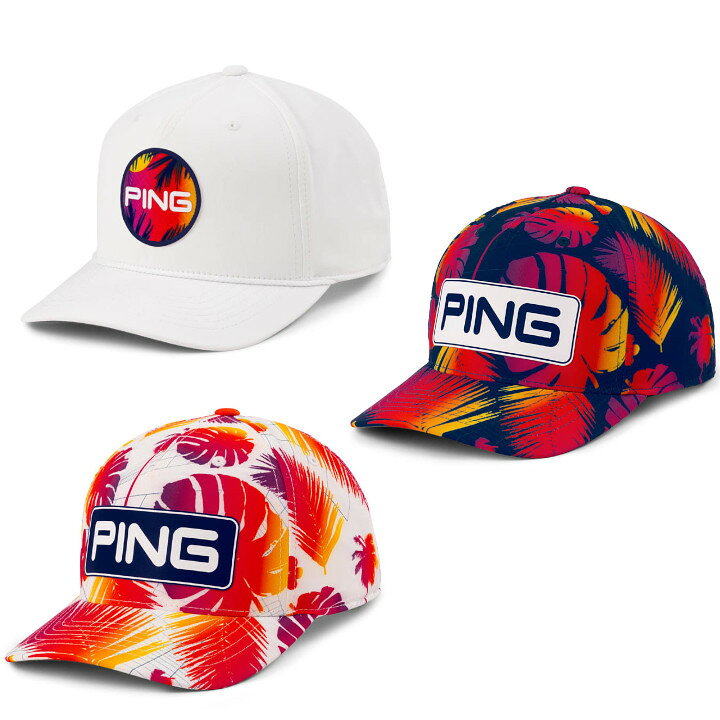 【送料無料】2025 PING ピン エレクトリックサンセット キャップ US仕様 Electric Sunset Tour Snapback【あす楽対応】