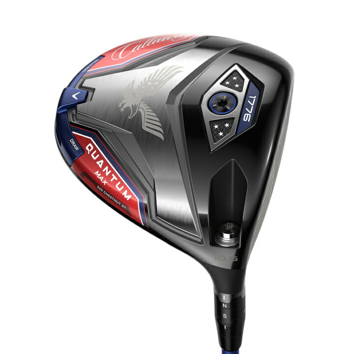 Rakuten - 【6/30(火)はエントリーでP5倍】右用 2026 キャロウェイ USA 250 QUANTUM クアンタム MAX ドライバー US仕様 DENALI FROST BLUE USA カーボンシャフト CALLAWAY マックス【あす楽対応】