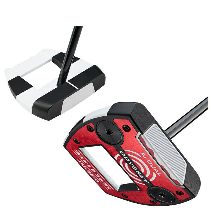 【送料無料】右用 2026 オデッセイ Ai-DUAL Square 2 Square JAILBIRD パター STROKE LAB 120 BLACK スチールシャフト 日本仕様 odyssey エーアイデュアル スクエアトゥスクエア ジェイルバード 33インチ【平日14時まで当日発送】