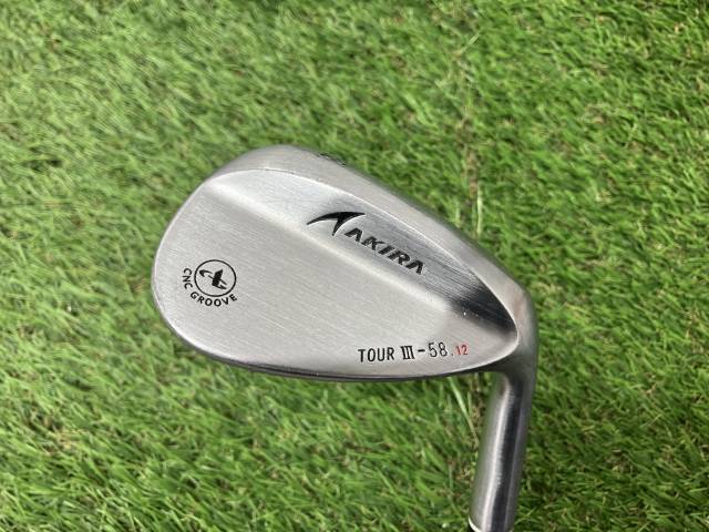 Akira Products - 【中古】 アキラ アキラ ツアーウェッジIII 58-12◆N.S.PRO Zelos 6◆1FLEX◆58[8818]