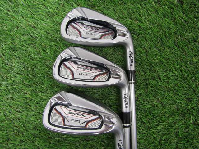 HOMMA Golf - 【中古】 ホンマ Be ZEAL 535◆VIZARD 5本セット◆R◆25.5[1442]