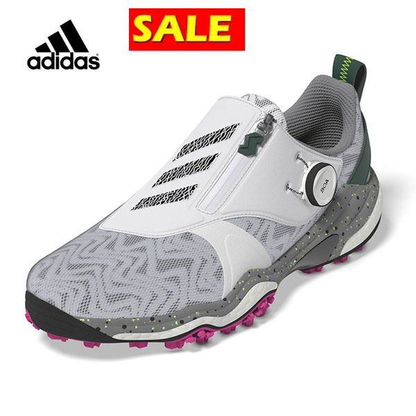[Golf Shoes Sale] Adidas IG8705 Codechaos 25 Spikeless Golf Shoes - Men's, "Worn by Pro Golfer Keita Nakajima" - Waterproof Knit Upper, Waterproof Zipper, Available in Large Sizes (30CM)