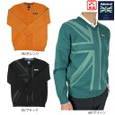セール 30%OFF アドミラルゴルフ メンズ ユニオンジャック Vネックニット ADMA183 Admiral Golf ゴルフウェア ゴルフ 大きいサイズ有...