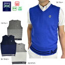 セール 30%OFF アドミラルゴルフ メンズ ニットベスト ADMA263 Admiral Golf 大きいサイズ有 発熱 抗菌 防臭 メンズゴルフウェア