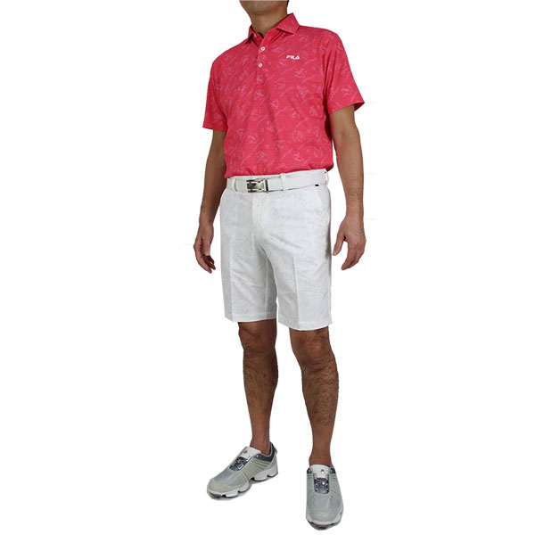 セール ゴルフウエア ゴルフパンツ ショートパンツ フィラゴルフ 743314 メンズ ハーフパンツ 大きいサイズ有 吸汗速乾 UVカット ストレッチ FILA GOLF