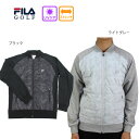 セール フィラゴルフ メンズ ブルゾン ストレッチ 異素材mixi ブルゾン 大きいサイズ UV素材 カモ柄 781204 FILA GOLF アウター ゴルフ...