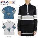 セール フィラゴルフ レディース ダンボールニットプルオーバー 792240 長袖 大きなサイズ アウター ニット FILA GOLF FILA GOLF