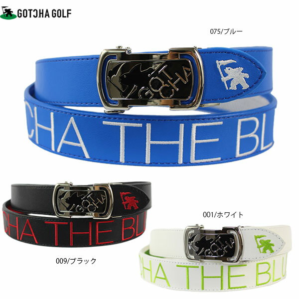 乐天商城 - ベルト ゴルフベルト ガッチャゴルフ 261GG8100Bメンズ 26春夏 裏メッシュカラーホールレスベルト GOTCHA GOLF