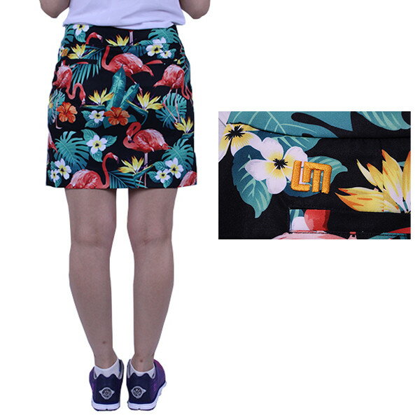 60%OFF セール ネコポス ゴルフウェア レディススカート ラウドマウス FlamingoBay フラミンゴ 768-395-132 ゴルフミニスカート LOUD MOUTH