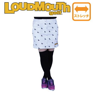 【50%OFF】ラウドマウス レディス スカートミニスカート loudmouth レディス ゴルフウェア 768-354-999 ゴルフ ミニスカート LOUD MOUTH