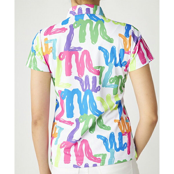 ゴルフウェア ゴルフシャツ 半袖シャツ ラウドマウス 775651-447 25秋冬 レディース Tiny Hands タイニーハンズ 吸汗速乾 UV LOUDMOUTH