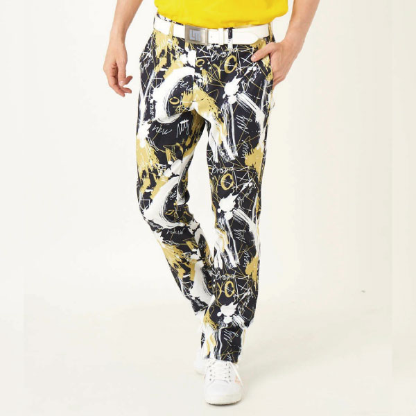 【裾上げ対象商品】セール ラウドマウス ロングパンツ メンズ 772300-338 ザ ブロンクス The Bronx UVカット ストレッチ loudmouth ゴルフ メンズウエア ゴルフパンツ 大きいサイズ LOUDMOUTH