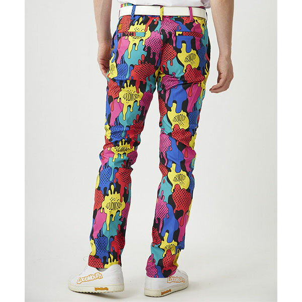 セール 裾上げ対象商品 ゴルフウェア ゴルフパンツ ロングパンツ ラウドマウス 773300-375 コミカルブロッド メンズ UVカット ストレッチ 大きいサイズ有 LOUDMOUTH golfline-10005943 CORSIA GOLF サンプル画像3