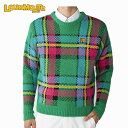 ゴルフウェア セーター ゴルフセーター ウール混ニット ラウドマウス 774701 メンズ 24秋冬 蓄熱 大きいサイズ有 LOUDMOUTH その1