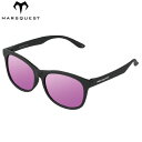 ゴルフアクセサリー サングラス 偏光サングラス ホットピンク マーズクエスト M10 Carbon Black x Neon Rose ユニセックス 調光グラス UVカット MARSQUEST