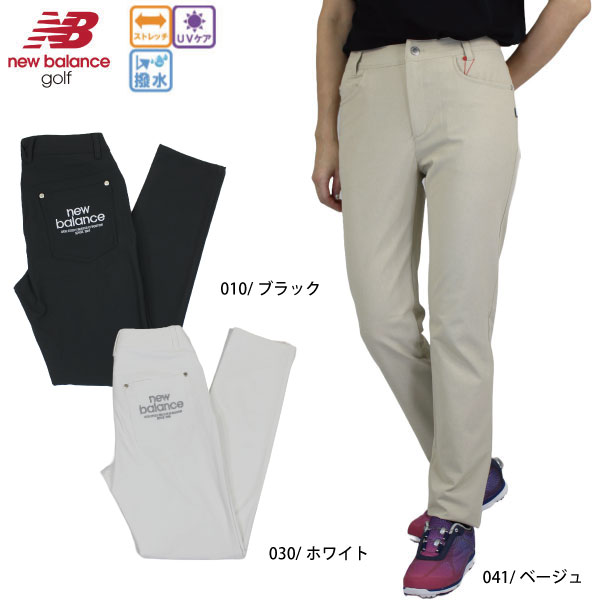 【裾上げ対象商品】ゴルフウェア ゴルフパンツ ロングパンツ 4WAYストレッチ スリム ロングパンツ ニューバランスゴルフ 012-6131502 レディース 26春夏 newbalance GOLF